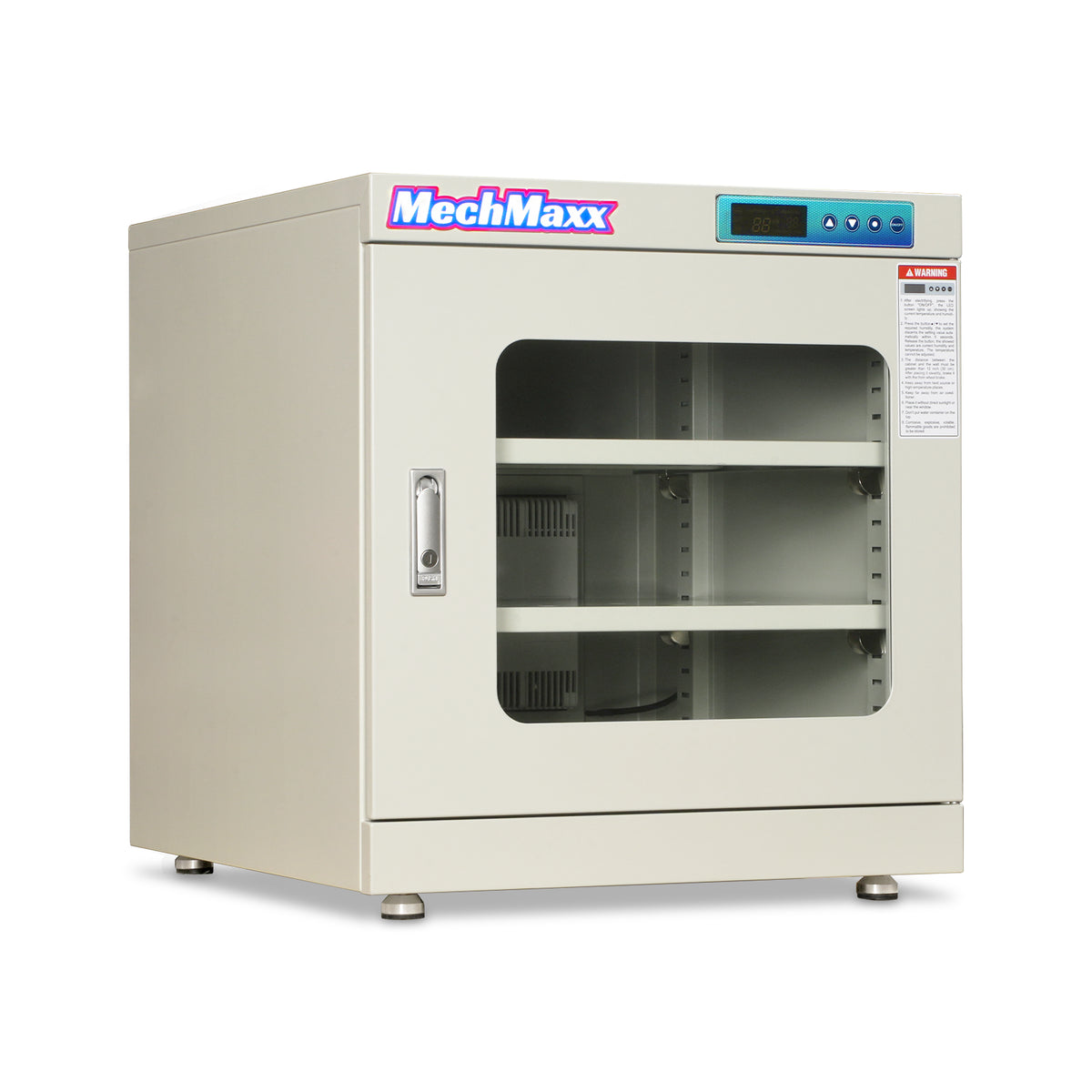 1-10% RH Electronic Dry Cabinet 210L ESD Desiccator Cabinet Ultra-Low Humidity Storage, White, EDC210CW