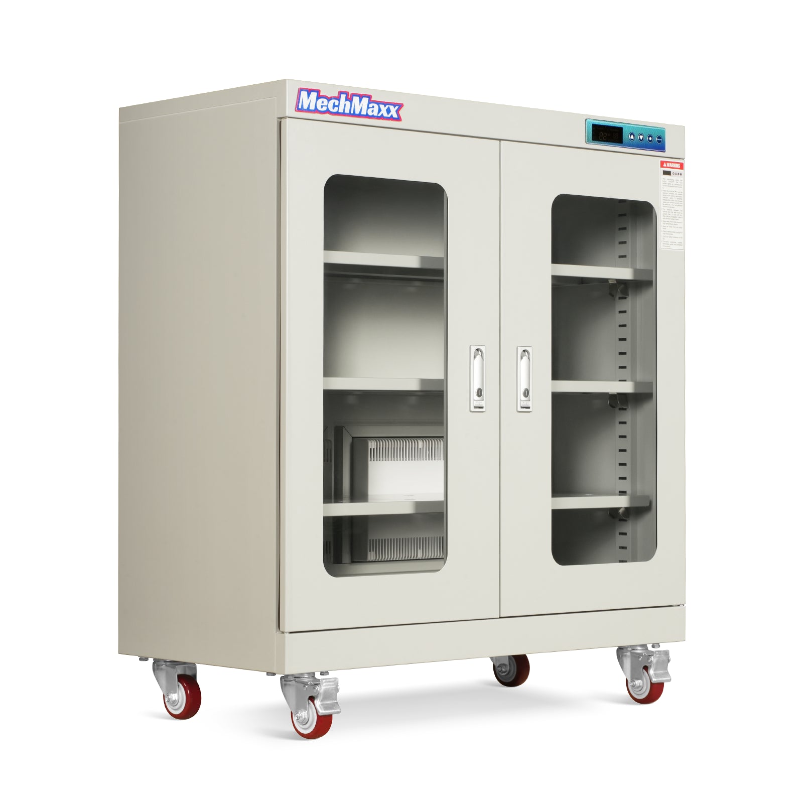 1-10% RH Electronic Dry Cabinet 320L ESD Desiccator Cabinet Ultra-Low Humidity Storage, White, EDC320CW