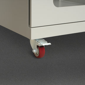 1-10% RH Electronic Dry Cabinet 540L ESD Desiccator Cabinet Ultra-Low Humidity Storage, White, EDC540CW