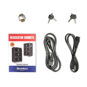 1-10% RH Electronic Dry Cabinet 540L ESD Desiccator Cabinet Ultra-Low Humidity Storage, White, EDC540CW