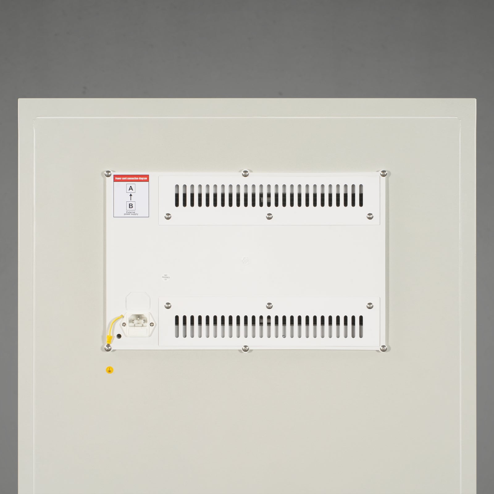 1-10% RH Electronic Dry Cabinet 540L ESD Desiccator Cabinet Ultra-Low Humidity Storage, White, EDC540CW