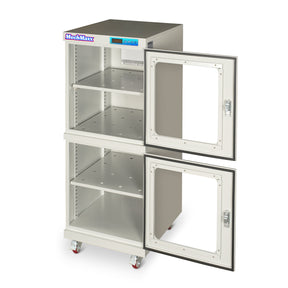 1-10% RH Electronic Dry Cabinet 540L ESD Desiccator Cabinet Ultra-Low Humidity Storage, White, EDC540CW