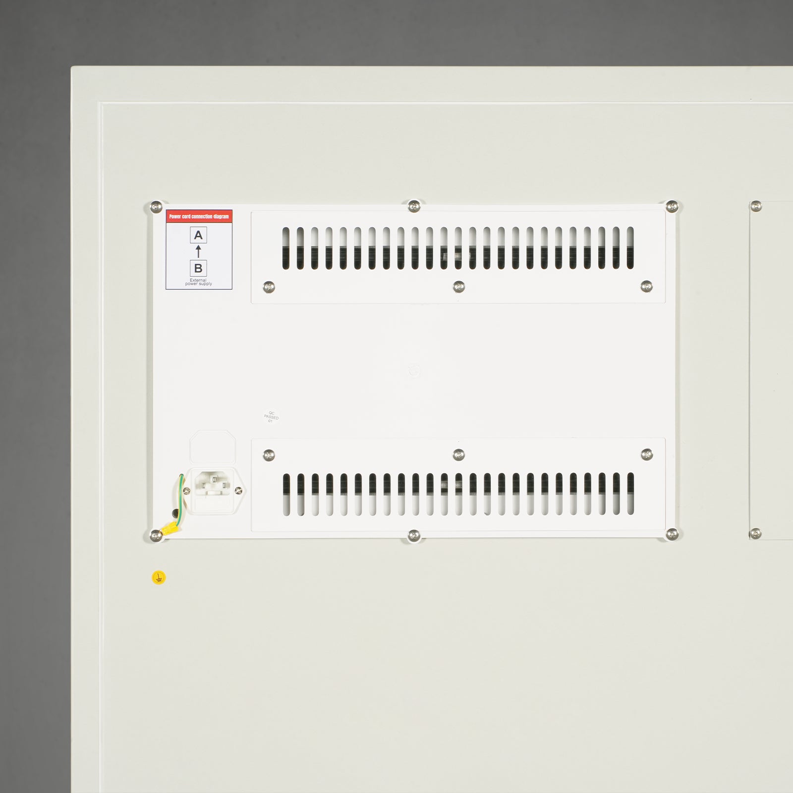20-60% RH Electronic Dry Cabinet 880L ESD Desiccator Cabinet Low Humidity Storage, White, EDC880AW