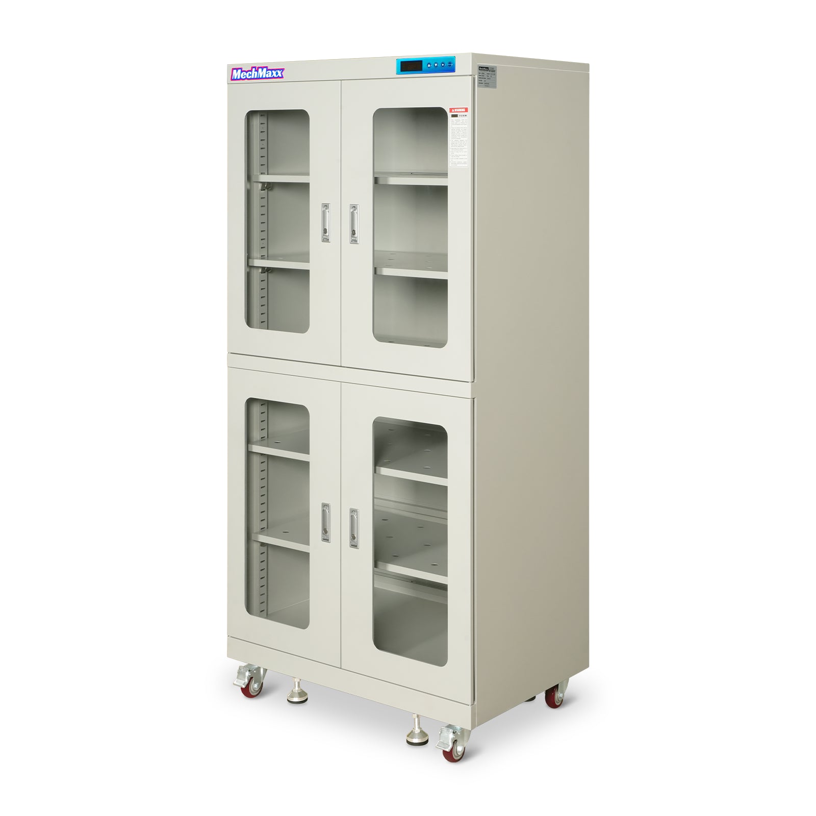 20-60% RH Electronic Dry Cabinet 880L ESD Desiccator Cabinet Low Humidity Storage, White, EDC880AW