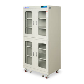 20-60% RH Electronic Dry Cabinet 880L ESD Desiccator Cabinet Low Humidity Storage, White, EDC880AW