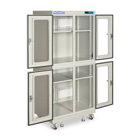 20-60% RH Electronic Dry Cabinet 880L ESD Desiccator Cabinet Low Humidity Storage, White, EDC880AW