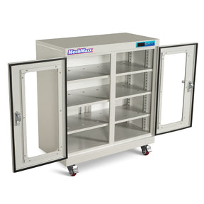 20-60% RH Electronic Dry Cabinet 320L ESD Desiccator Cabinet Low Humidity Storage, White, EDC320AW