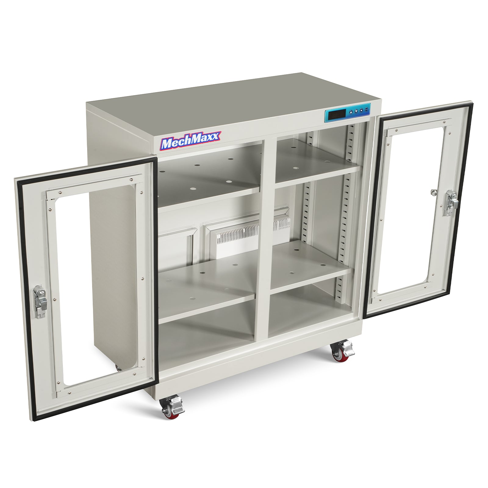 20-60% RH Electronic Dry Cabinet 320L ESD Desiccator Cabinet Low Humidity Storage, White, EDC320AW