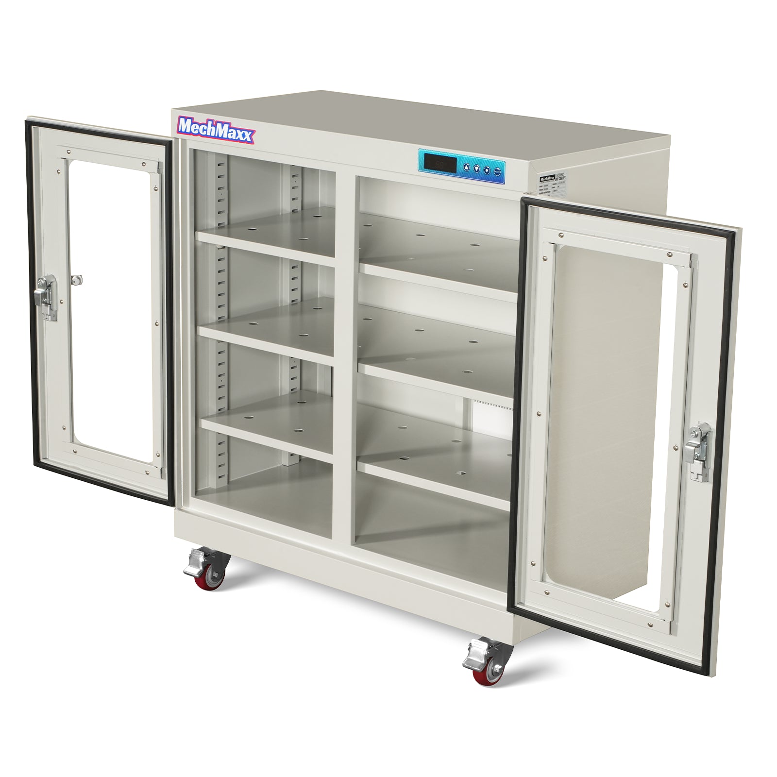 20-60% RH Electronic Dry Cabinet 320L ESD Desiccator Cabinet Low Humidity Storage, White, EDC320AW
