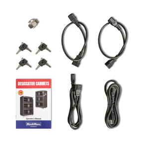 1-10% RH Electronic Dry Cabinet 880L ESD Desiccator Cabinet Ultra-Low Humidity Storage, White, EDC880CW