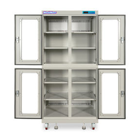 1-10% RH Electronic Dry Cabinet 880L ESD Desiccator Cabinet Ultra-Low Humidity Storage, White, EDC880CW