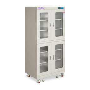 1-10% RH Electronic Dry Cabinet 880L ESD Desiccator Cabinet Ultra-Low Humidity Storage, White, EDC880CW
