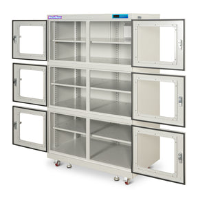 20-60% RH Electronic Dry Cabinet 1430L ESD Desiccator Cabinet Low Humidity Storage, White, EDC1430AW-6