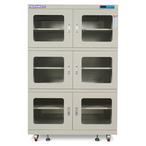 1-10% RH Electronic Dry Cabinet 1430L ESD Desiccator Cabinet Ultra-Low Humidity Storage, White, EDC1430CW-6