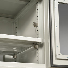 1-10% RH Electronic Dry Cabinet 540L ESD Desiccator Cabinet Ultra-Low Humidity Storage, White, EDC540CW