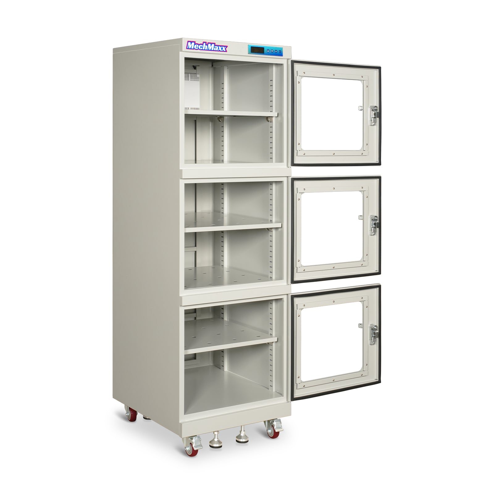 20-60% RH Electronic Dry Cabinet 730L ESD Desiccator Cabinet Low Humidity Storage, White, EDC730AW