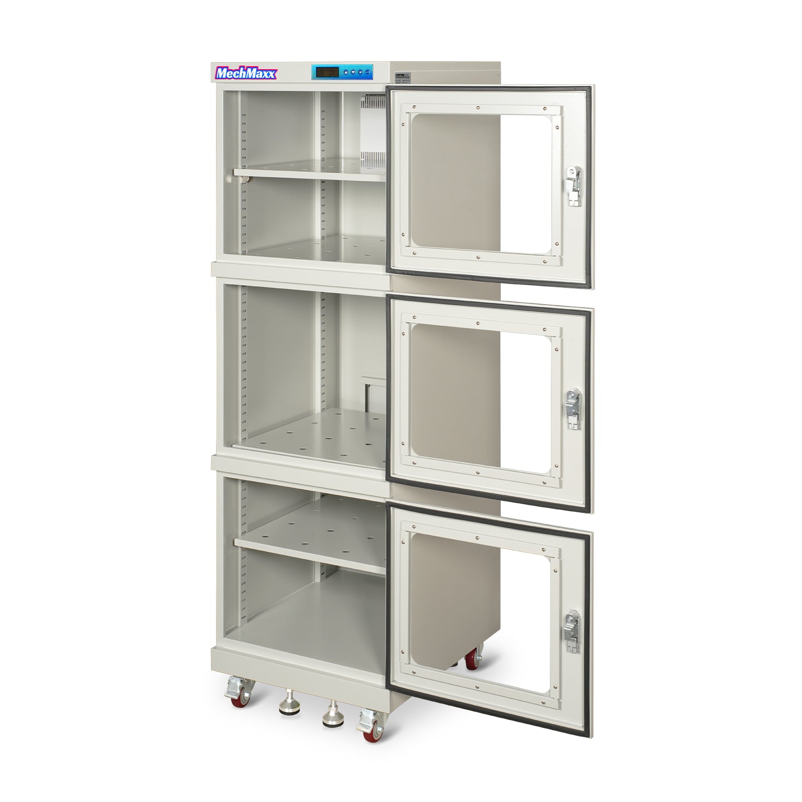 20-60% RH Electronic Dry Cabinet 730L ESD Desiccator Cabinet Low Humidity Storage, White, EDC730AW