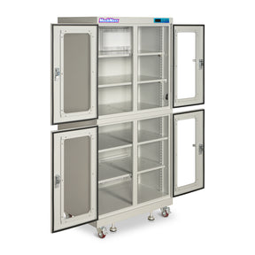 20-60% RH Electronic Dry Cabinet 880L ESD Desiccator Cabinet Low Humidity Storage, White, EDC880AW