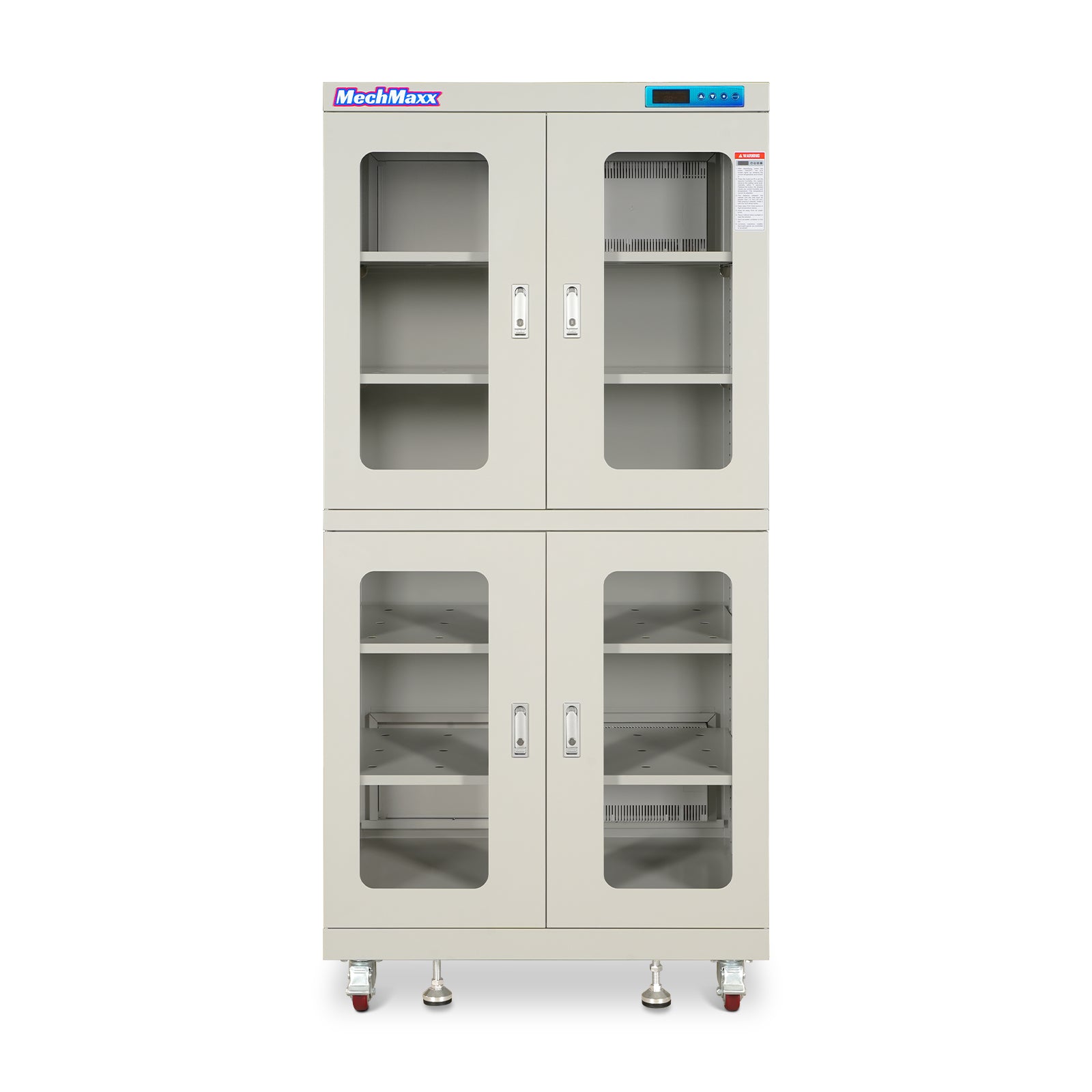 20-60% RH Electronic Dry Cabinet 880L ESD Desiccator Cabinet Low Humidity Storage, White, EDC880AW