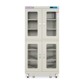 20-60% RH Electronic Dry Cabinet 880L ESD Desiccator Cabinet Low Humidity Storage, White, EDC880AW