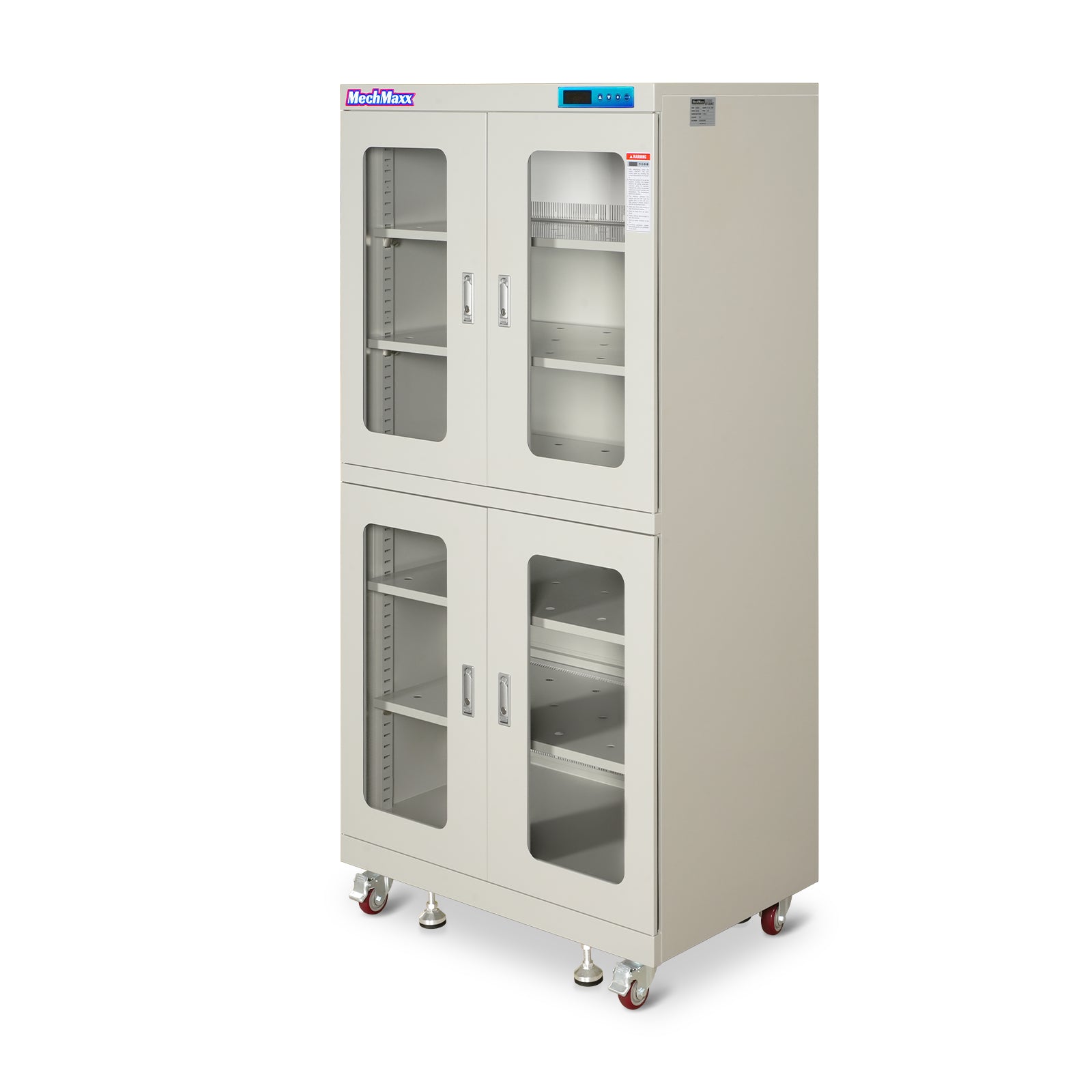 1-10% RH Electronic Dry Cabinet 880L ESD Desiccator Cabinet Ultra-Low Humidity Storage, White, EDC880CW