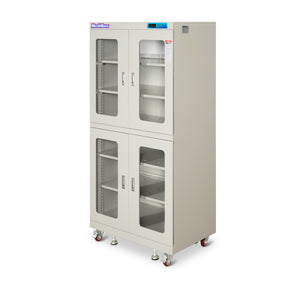 1-10% RH Electronic Dry Cabinet 880L ESD Desiccator Cabinet Ultra-Low Humidity Storage, White, EDC880CW