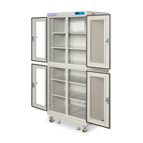 1-10% RH Electronic Dry Cabinet 880L ESD Desiccator Cabinet Ultra-Low Humidity Storage, White, EDC880CW