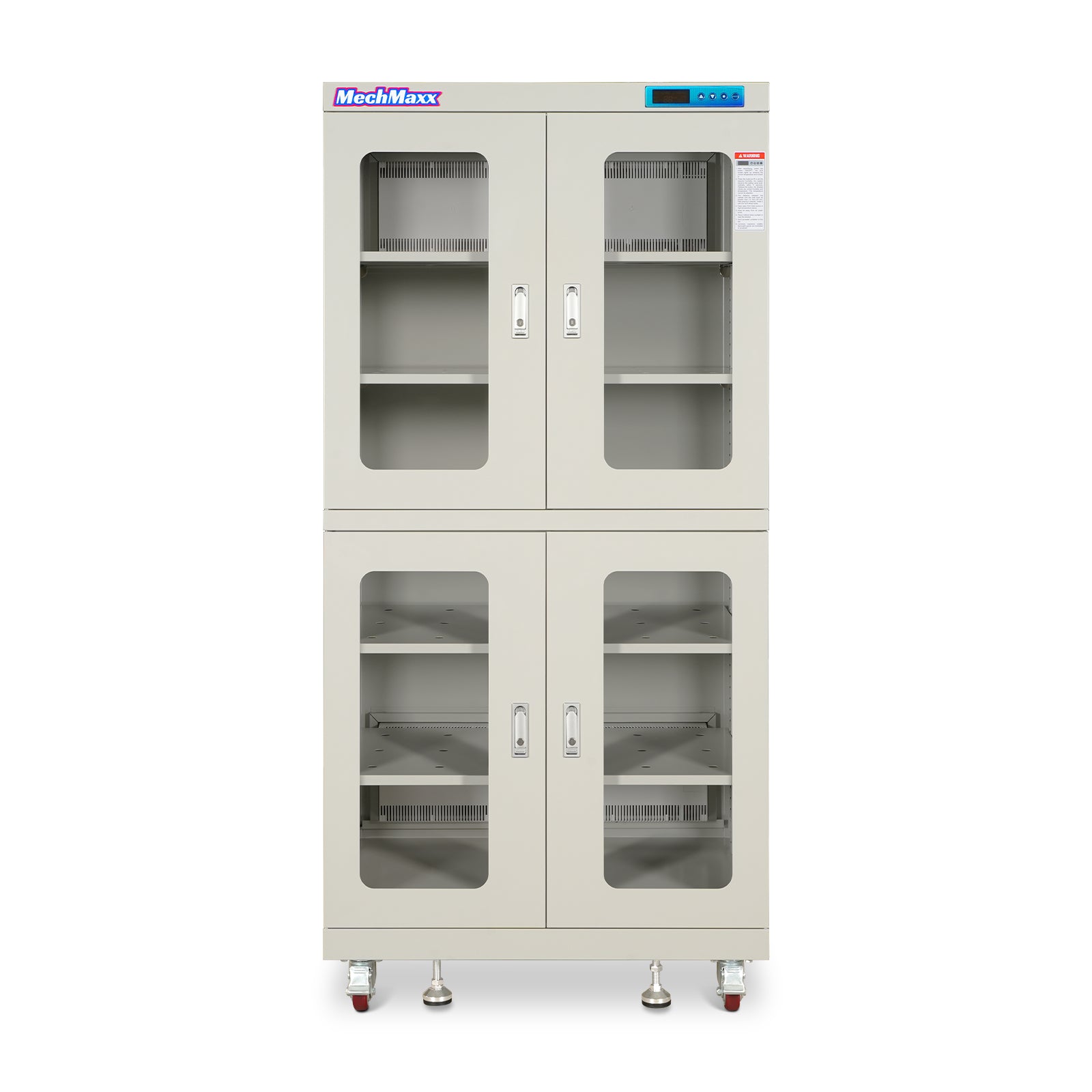 1-10% RH Electronic Dry Cabinet 880L ESD Desiccator Cabinet Ultra-Low Humidity Storage, White, EDC880CW