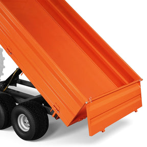 MechMaxx 2-Ton Capacity Heavy-Duty Dump Trailer, DT4X8