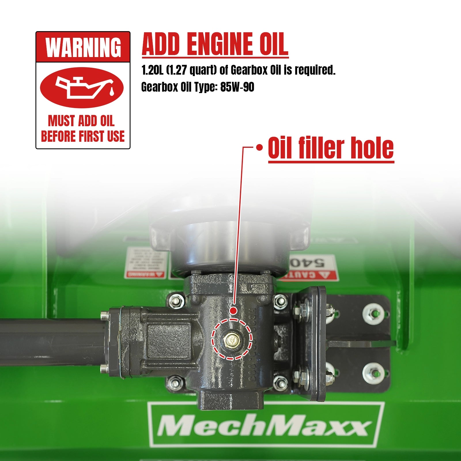 60'' Light-duty Flail Mower 3 Point 15-35HP , PTO Driven, EFS60