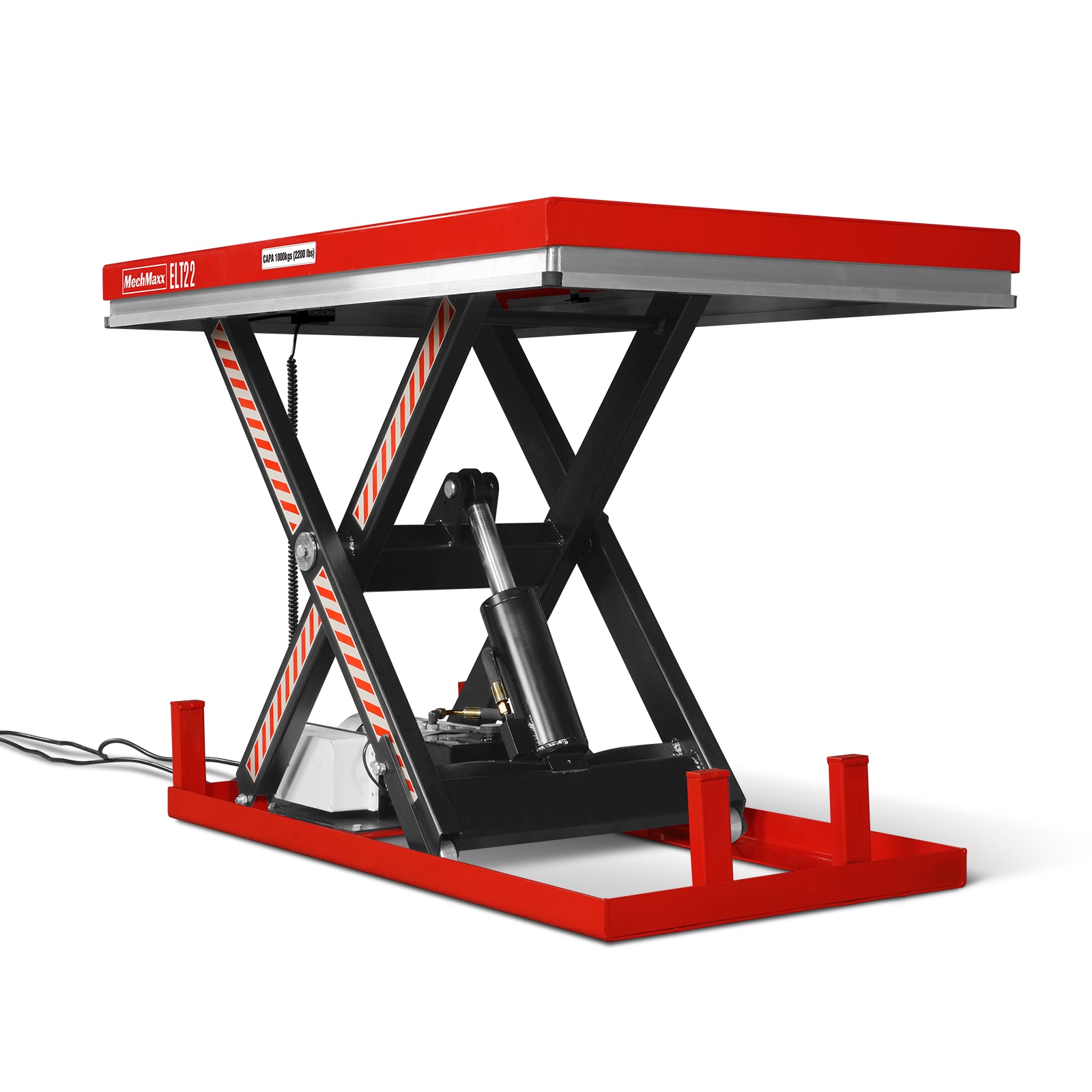 Stationary Electric Hydraulic Lift Table 2200lb Capacity,Platform Size51.2" x 32.3" ,Height39.4"