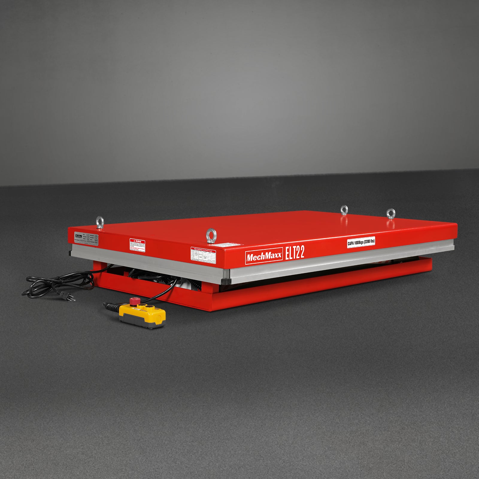 Stationary Electric Hydraulic Lift Table 2200lb Capacity,Platform Size51.2" x 32.3" ,Height39.4"