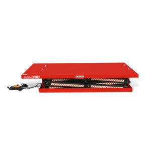 Stationary Powered Hydraulic Double Scissor Lift Table 2200lb Capacity,Platform Size86.6" x 51.2" ,Height94.5"