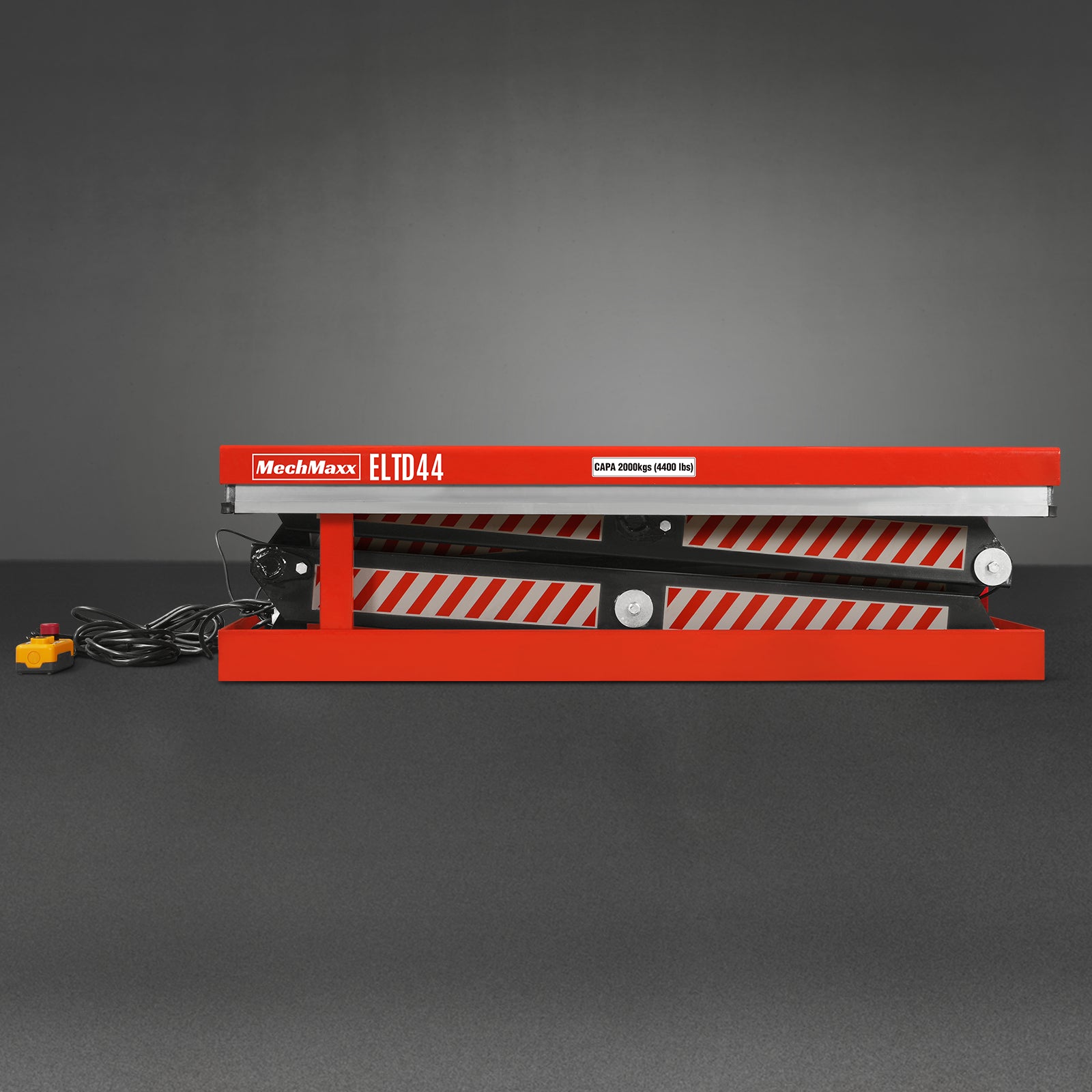 Stationary Electric Hydraulic Double Scissor Lift Table 4400lb Capacity,Platform Size51.2" x 33.5" ,Height70.1"