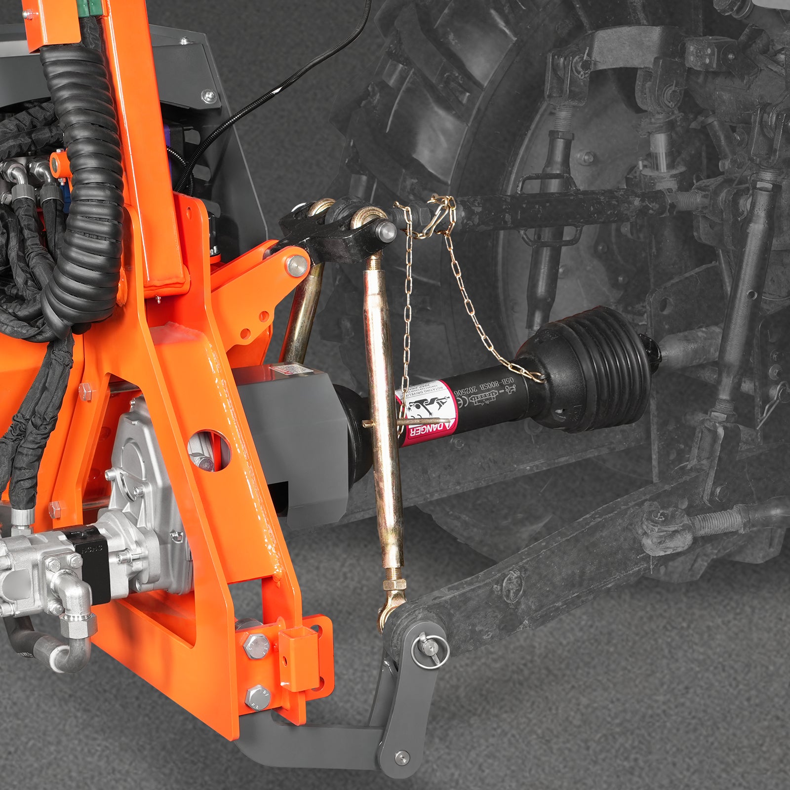 31.5" Remote control operation, Maximum Reach 11'2", 3-Point Boom Mower, Minimum 20hp, ERM80