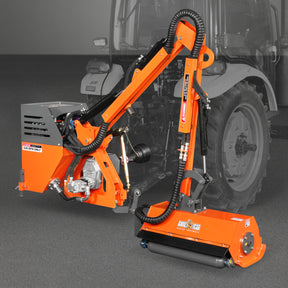 31.5" Remote control operation, Maximum Reach 11'2", 3-Point Boom Mower, Minimum 20hp, ERM80