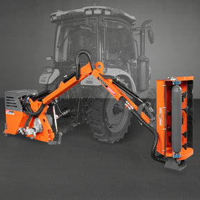 31.5" Remote control operation, Maximum Reach 11'2", 3-Point Boom Mower, Minimum 20hp, ERM80