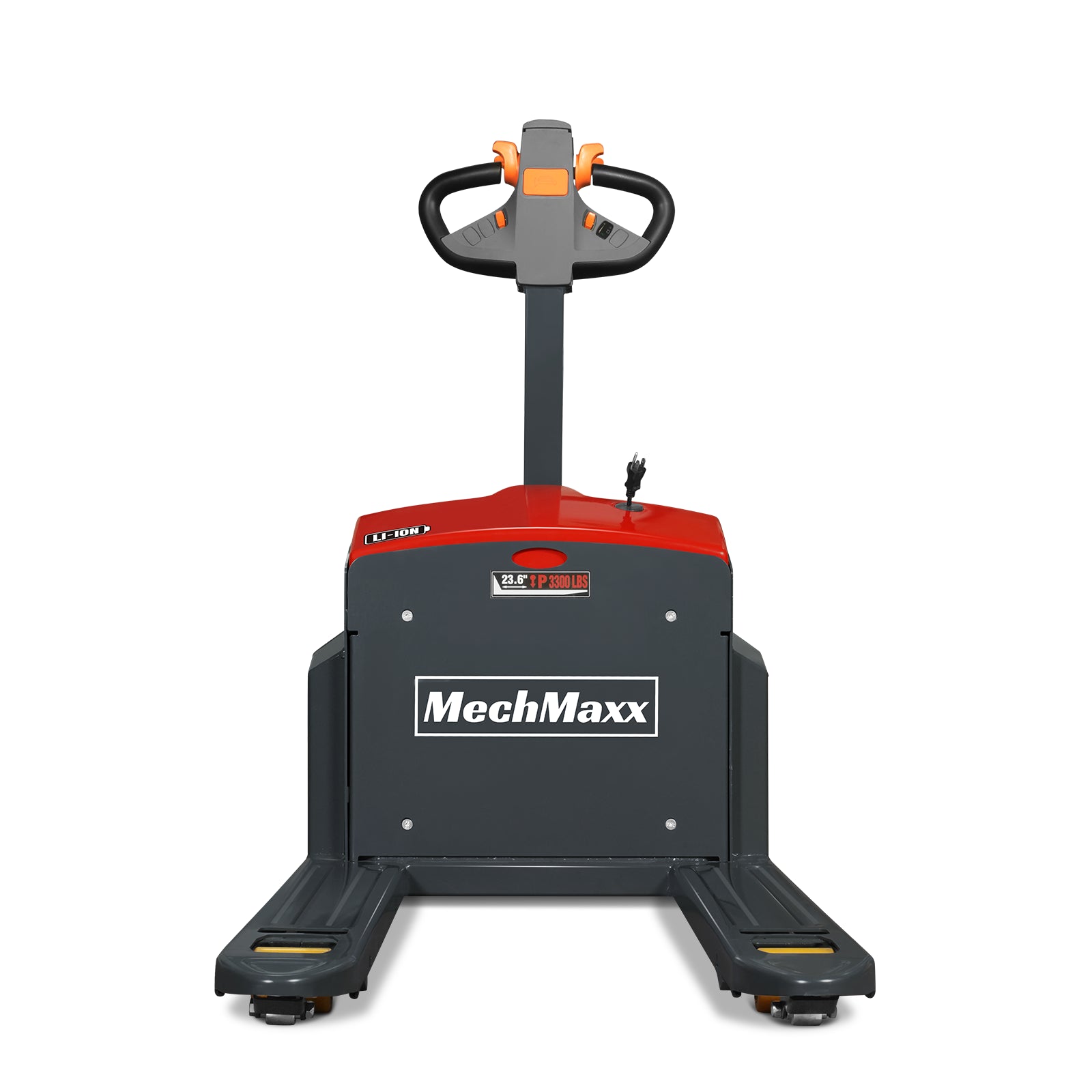 3300lbs Lithium-ion Electric Pallet Jack, 45"x27" Fork, 24V 40Ah Battery, Walkie Type Truck, EPT33