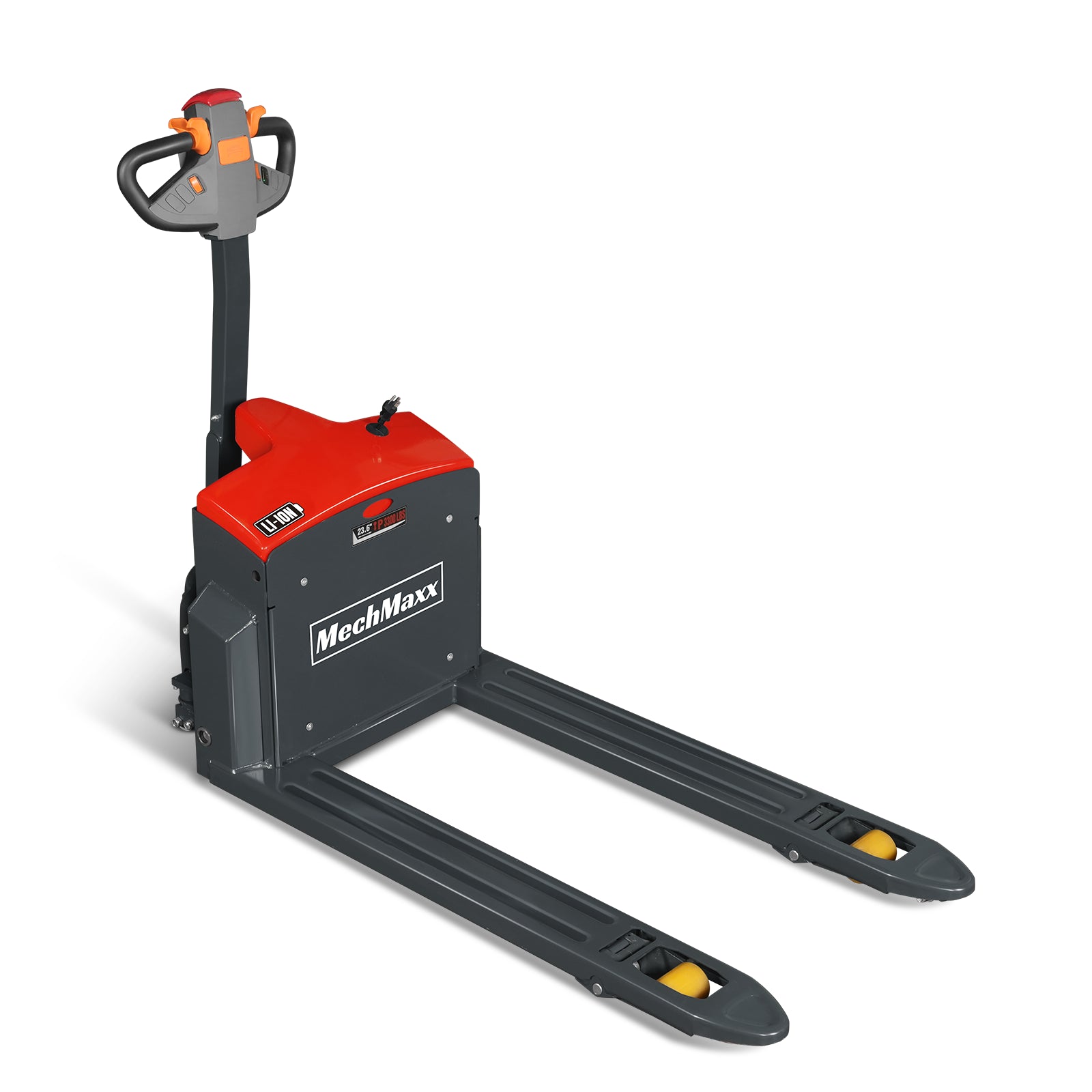 3300lbs Lithium-ion Electric Pallet Jack, 45"x27" Fork, 24V 40Ah Battery, Walkie Type Truck, EPT33