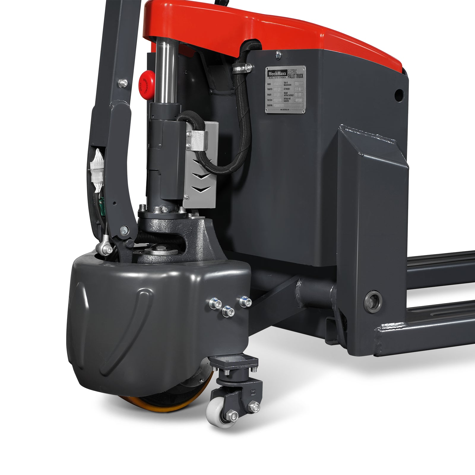3300lbs Lithium-ion Electric Pallet Jack, 45"x27" Fork, 24V 40Ah Battery, Walkie Type Truck, EPT33