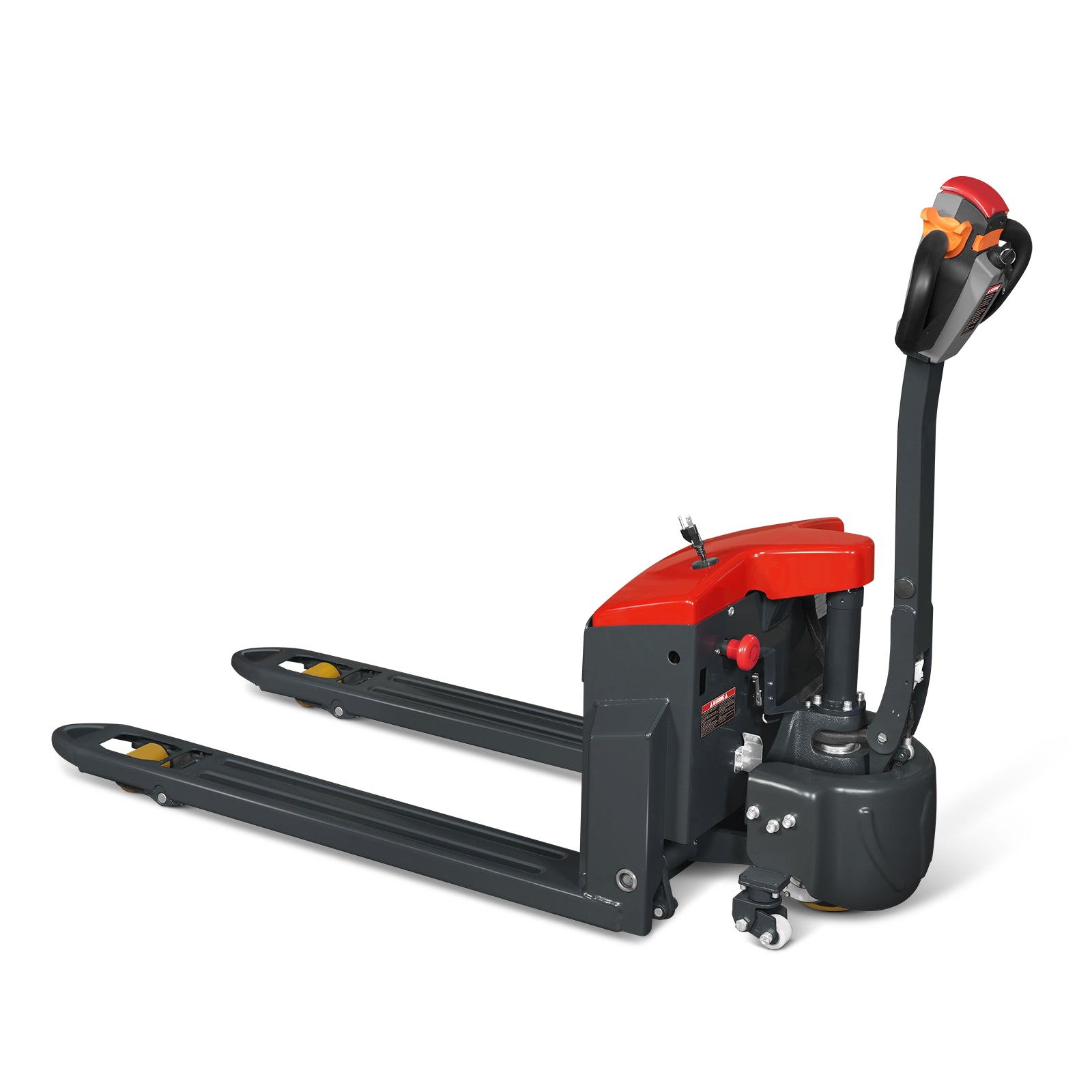 4400lbs Lithium-ion Electric Pallet Jack, 45"x27" Fork, 48V 50Ah Battery, Walkie Type Truck, EPT44