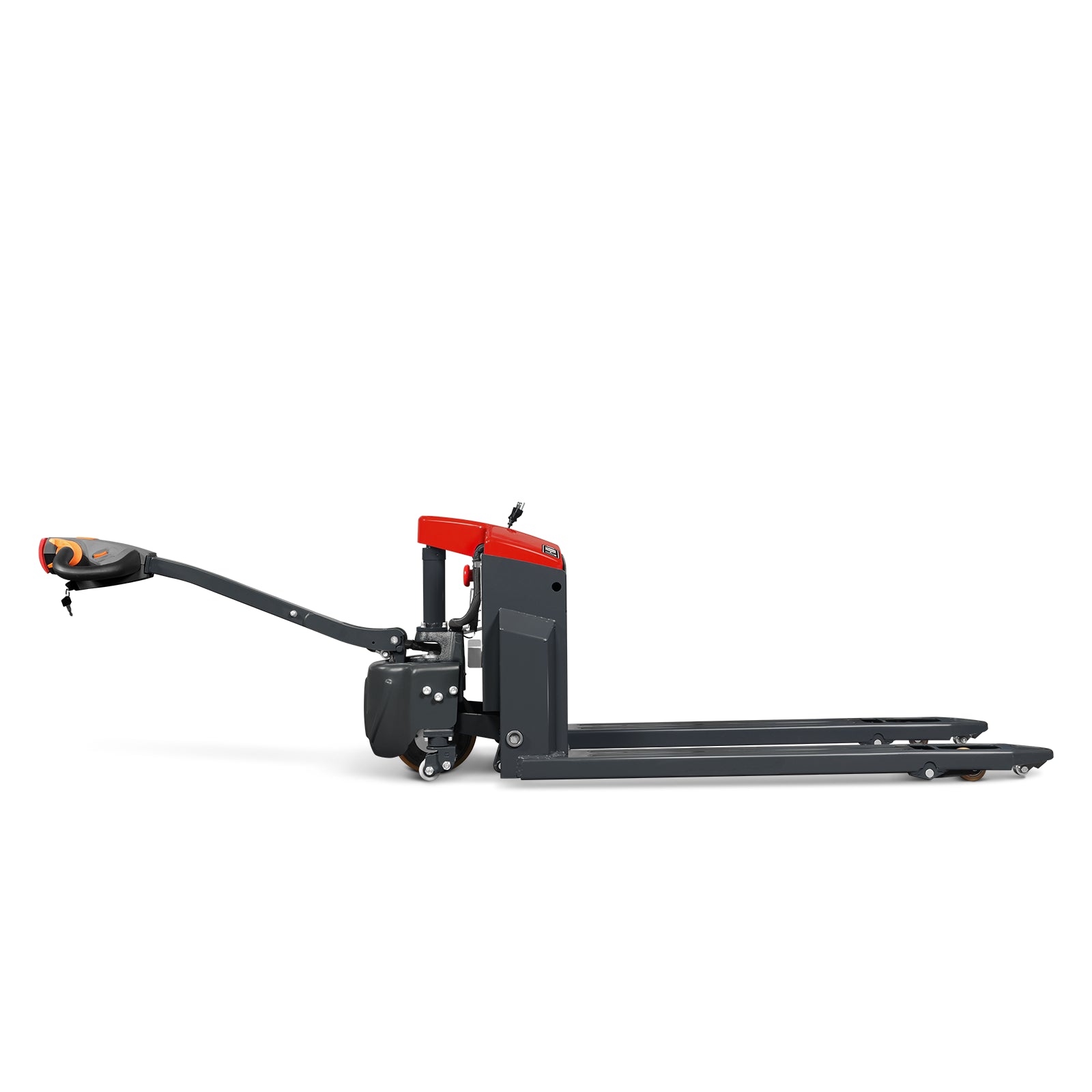 4400lbs Lithium-ion Electric Pallet Jack, 45"x27" Fork, 48V 50Ah Battery, Walkie Type Truck, EPT44