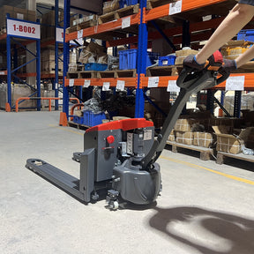 3300lbs Lithium-ion Electric Pallet Jack, 45"x27" Fork, 24V 40Ah Battery, Walkie Type Truck, EPT33