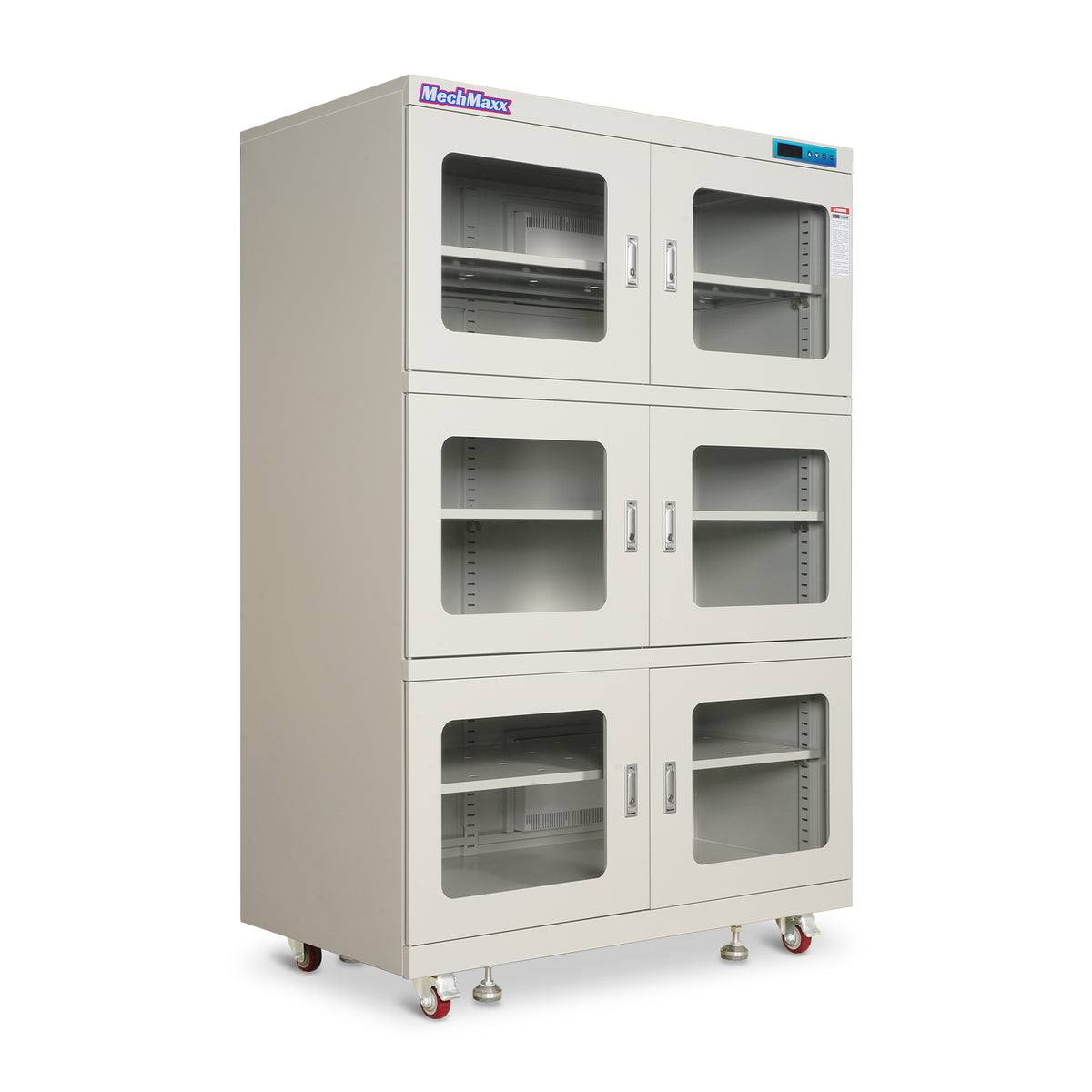 20-60% RH Electronic Dry Cabinet 1430L ESD Desiccator Cabinet Low Humidity Storage, White, EDC1430AW-6