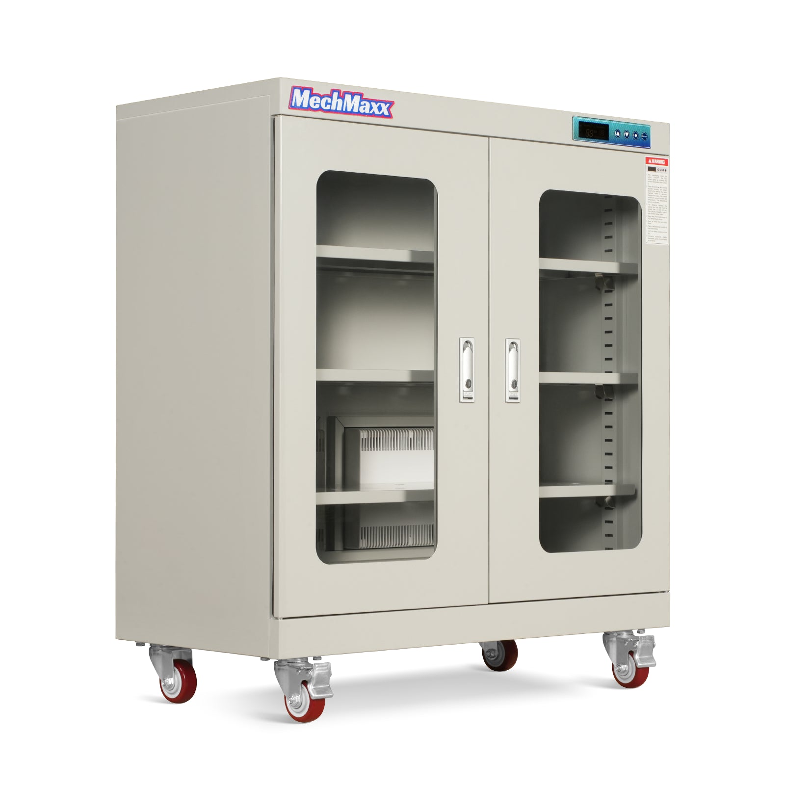 1-10% RH Electronic Dry Cabinet 320L ESD Desiccator Cabinet Ultra-Low Humidity Storage, White, EDC320CW