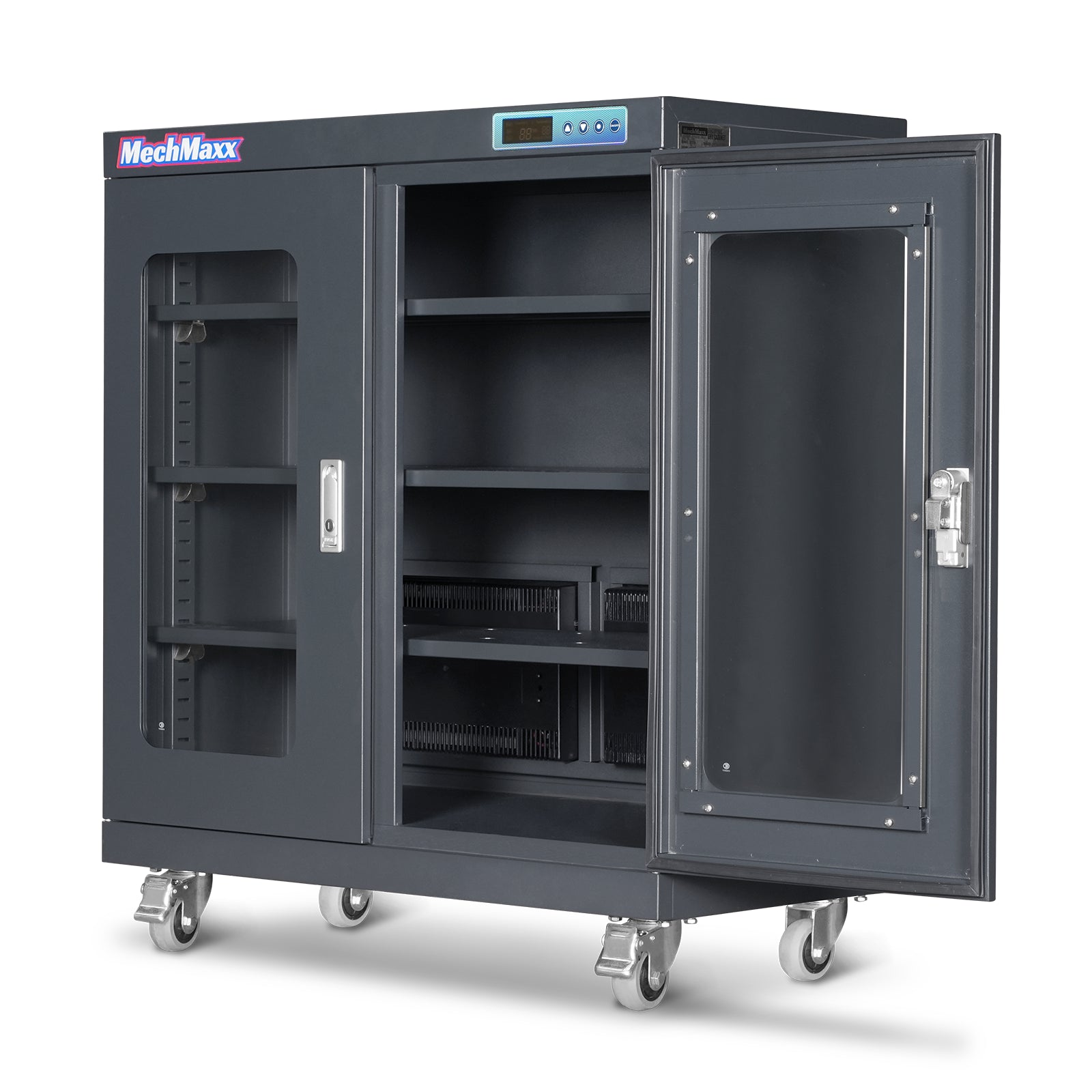 1-10% RH Electronic Dry Cabinet 320L ESD Desiccator Cabinet Ultra-Low Humidity Storage, EDC320C
