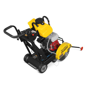 Honda GX160 Walk-Behind Concrete Floor Saw, 14 in Blade, 4 in Cutting Depth, FS350H
