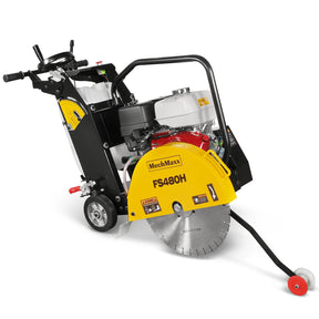 Honda GX390 Walk-Behind Concrete Floor Saw, 20 in Blade, 7 in Cutting Depth, FS480H