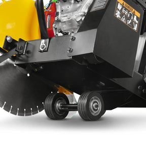 Honda GX390 Walk-Behind Concrete Floor Saw, 20 in Blade, 7 in Cutting Depth, FS480H