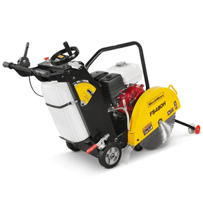 Honda GX390 Walk-Behind Concrete Floor Saw, 20 in Blade, 7 in Cutting Depth, FS480H